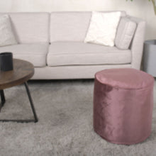 Load image into Gallery viewer, Shimon - Cylinder Pouf Ottoman Floor Cushion