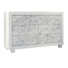 Load image into Gallery viewer, Skye - Marble Dresser - White