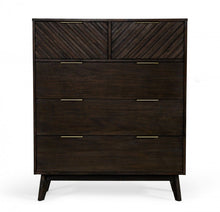 Load image into Gallery viewer, Five Drawer Dresser - Dark