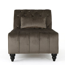 Load image into Gallery viewer, Ethereala - Upholstered Chaise Lounge With Button Tufted
