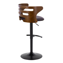 Load image into Gallery viewer, Cosi - Mid Century Modern Adjustable Barstool With Swivel With Rounded T Footrest (Set of 2)