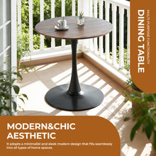 Load image into Gallery viewer, Mid-Century Tulip Table With Round Top, Pedestal Base