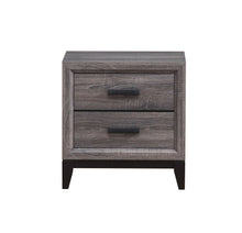 Load image into Gallery viewer, 25" Two Drawer Nightstand - Gray