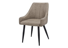 Load image into Gallery viewer, Tufted And Upholstered Fabric Dining Arm Chairs (Set of 2) - Taupe