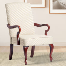 Load image into Gallery viewer, Delaney - Elegant Gooseneck Arm Chair With High Back