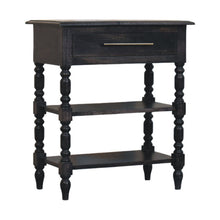 Load image into Gallery viewer, Solid Wood Wood End Table With Drawer Shelf (719330) - Brown