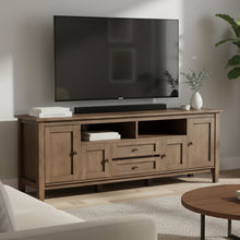 Load image into Gallery viewer, Warm Shaker - Handcrafted TV Media Stand