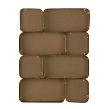 Load image into Gallery viewer, 32" Iron Framed Accent Mirror - Gold