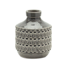 Load image into Gallery viewer, Geometric Bud Table Vase (516235) - Gray