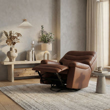 Load image into Gallery viewer, Oslo Antelope - Swivel Glider Recliner With Manual Footrest