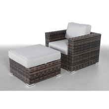Load image into Gallery viewer, Outdoor Patio Chair Set For Patio With Foam Cushions