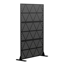 Load image into Gallery viewer, Three Panel Screen Room Divider (720170) - Black