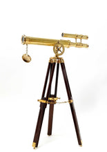 Load image into Gallery viewer, Telescope With Stand - Brass
