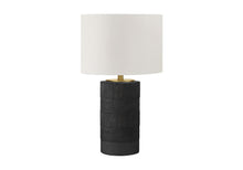 Load image into Gallery viewer, Table Lamp, Lighting, Resin, Contemporary - Black / Cream