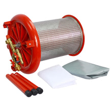 Load image into Gallery viewer, Hydraulic Fruit Wine Apple Press 5.3 Gallon / 20L For Wine Cider Making - Red