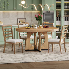 Load image into Gallery viewer, Round Dining Table Set For 4 With Chairs