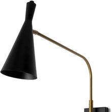 Load image into Gallery viewer, 18'' Metal Corner Wall Light - Black