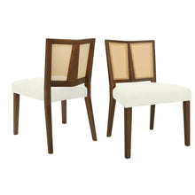 Load image into Gallery viewer, Mid Century Rattan Dining Chair Without Arms Set