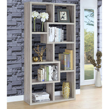 Load image into Gallery viewer, Lawton - 7 Shelf Bookshelf - Driftwood