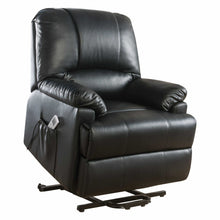 Load image into Gallery viewer, Faux Leather Power Massage Lift AssiStand Recliner - Black