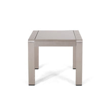 Load image into Gallery viewer, Cape Coral - Contemporary Side Table With Frosted Glass Top