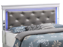 Load image into Gallery viewer, Bed With LED Light Accents Headboard