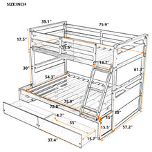 Load image into Gallery viewer, Bunk Bed With Storage
