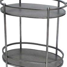 Load image into Gallery viewer, Antique Oval Service Cart - Bronze