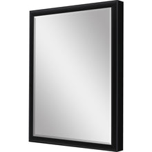 Load image into Gallery viewer, 50" Solid Wood Framed Accent Mirror - Black