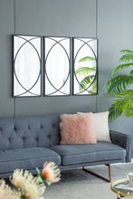 Load image into Gallery viewer, Rectangular Wall Mirrors With Frame, Home Decor For Living Room Bedroom Entryway - Black