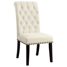 Load image into Gallery viewer, Button Tufted Side Chairs (Set of 2) - Beige