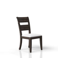 Load image into Gallery viewer, Upholstered Seat Side Chair - Chocolate