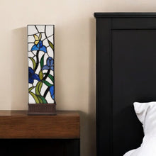 Load image into Gallery viewer, Tiffany Style Floral Base Table Lamp - Dark Brown