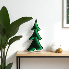Load image into Gallery viewer, Trees Christmas Christmas Tree Tabletop Sculpture With LED (633776) - Green