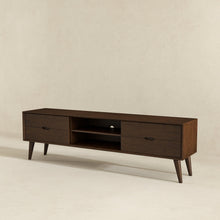 Load image into Gallery viewer, Adrian - TV Stand - Walnut Brown