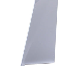 Load image into Gallery viewer, 63" Ceramic And Metal Self-Storing Leaf Pedestal Base Extendable Dining Table - White