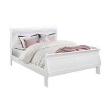 Load image into Gallery viewer, Charlston - Modern Sleigh Design Bed With LED