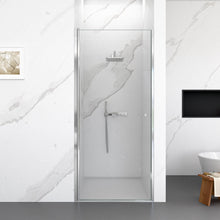 Load image into Gallery viewer, Semi Frameless Circular Pivot Shower Door With 1 / 4" Sgcc Tempered Glass