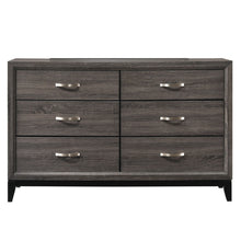 Load image into Gallery viewer, Contemporary 6 Drawer Dresser With Handles