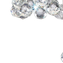 Load image into Gallery viewer, Chic Ceiling Lamp With Crystal Accents And Shade - Silver