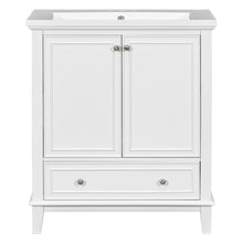 Load image into Gallery viewer, Modern Bathroom Vanity With Sink Combo, Multi Functional Cabinet With Doors And Drawer