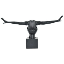Load image into Gallery viewer, Man Tabletop Sculpture (568369) - Black