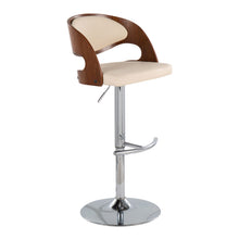 Load image into Gallery viewer, Pino - Mid Century Modern Adjustable Barstool & Swivel With Rounded T Footrest (Set of 2)