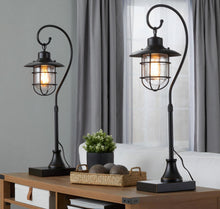 Load image into Gallery viewer, Landen - Contemporary Task Lamp (Set of 2) - Oil Rubbed Bronze / Clear