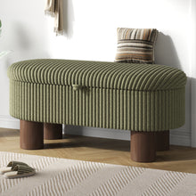 Load image into Gallery viewer, Storage Ottoman Upholstered Bench With Lift Top Storage For Bedroom
