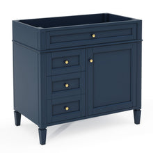 Load image into Gallery viewer, Bathroom Vanity With 2 Drawers And Tip-Out Drawer, Storage Cabinet