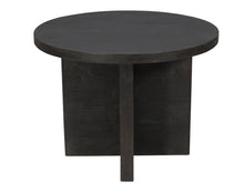 Load image into Gallery viewer, 48" Deep Rounded Solid Wood Pedestal Base Dining Table - Taupe