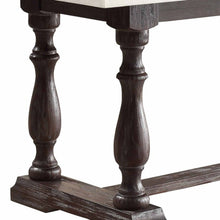 Load image into Gallery viewer, 72" Marble And Solid Wood Trestle Base Dining Table - White