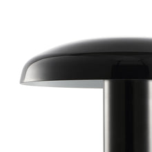 Load image into Gallery viewer, Novelty USB Table Lamp With Globe Shade - Black
