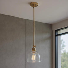 Load image into Gallery viewer, Kitchen Island Dimmable Chandelier With Shades - Gold